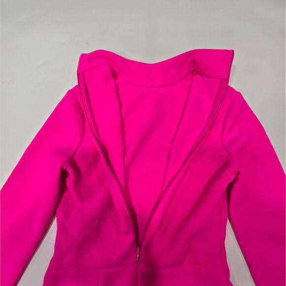 SOLACE London Vivienne Maxi Dress in Hot Pink - Picture 10 of 12